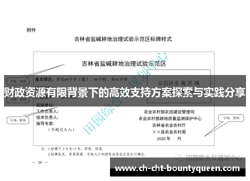 财政资源有限背景下的高效支持方案探索与实践分享 财政资源有限背景下的高效支持方案探索与实践分享